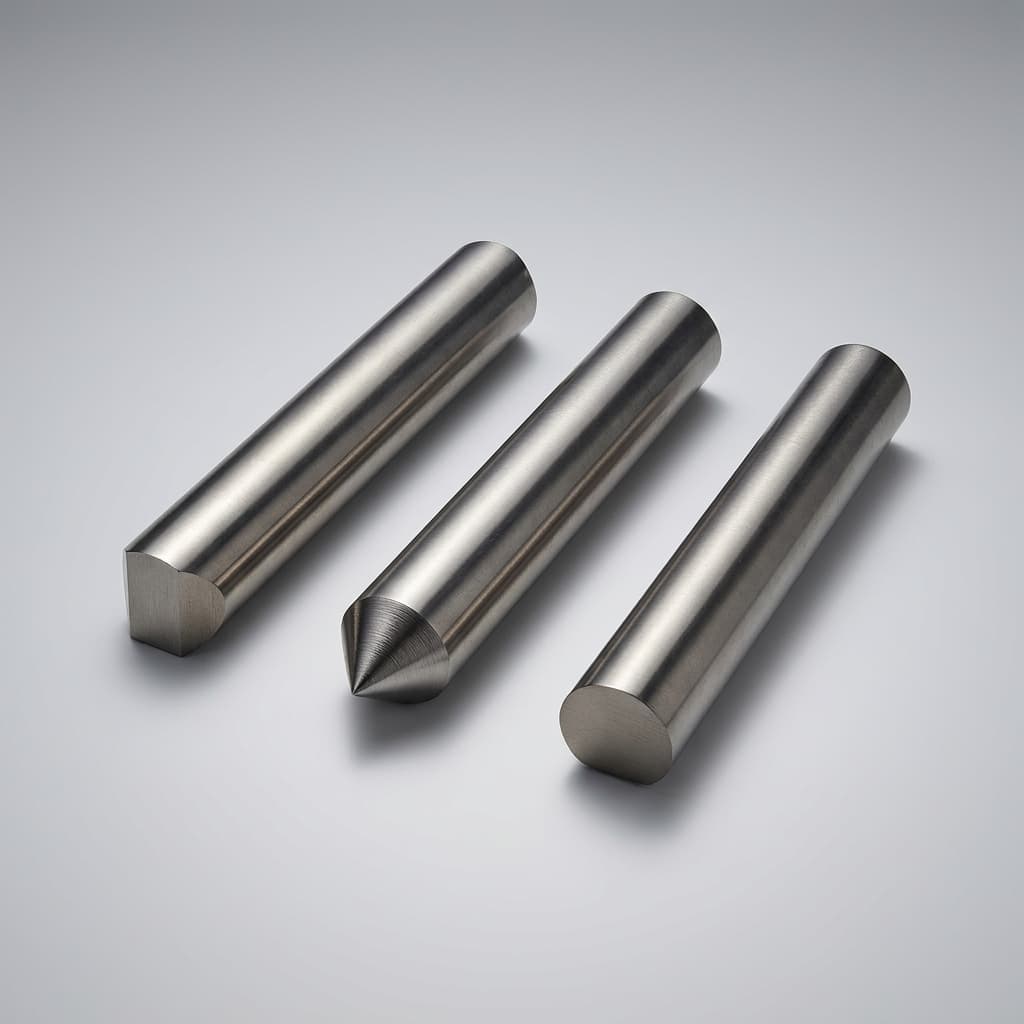 Custom pure tungsten EDM electrodes